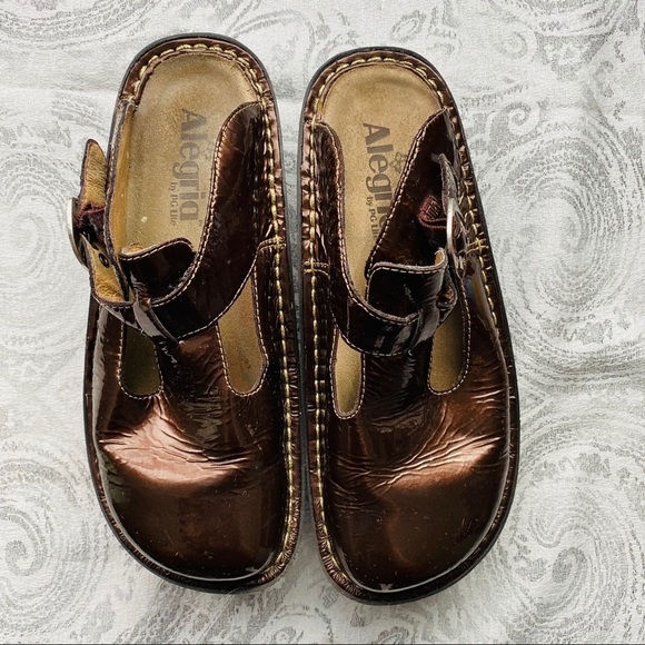 Algeria Bronze Slip On Clogs~36 - Picture 3 of 8